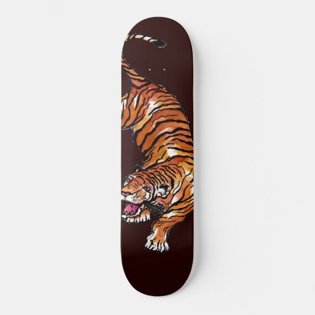 Skateboard Gran tigre (Anverso)