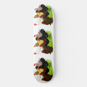 Skateboard Gran variedad de gallos