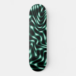 Skateboard Grandes rasgos cian o verdes blanquecinos con encu