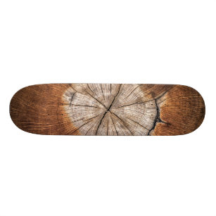 Skateboard Grano de madera