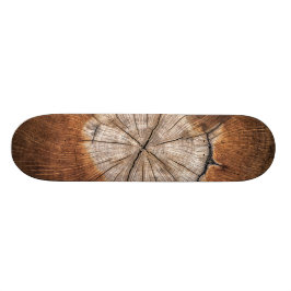 Skateboard Grano de madera