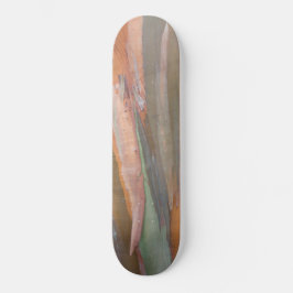 Skateboard Green Camo Tree Bark