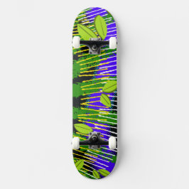 Skateboard Green Motion – Naturaleza Abstracta