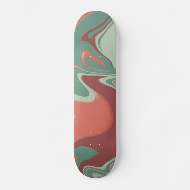 Skateboard Green Vibe (Anverso)