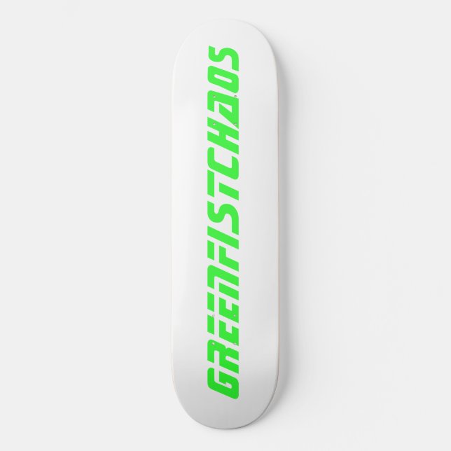 SKATEBOARD GREENSKATECHAOS (Anverso)