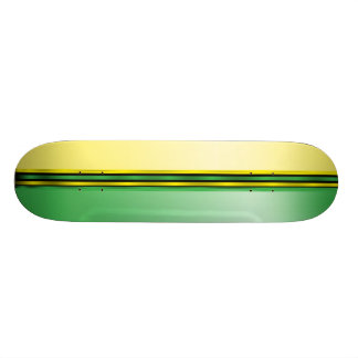 Skateboard greenyellowrace