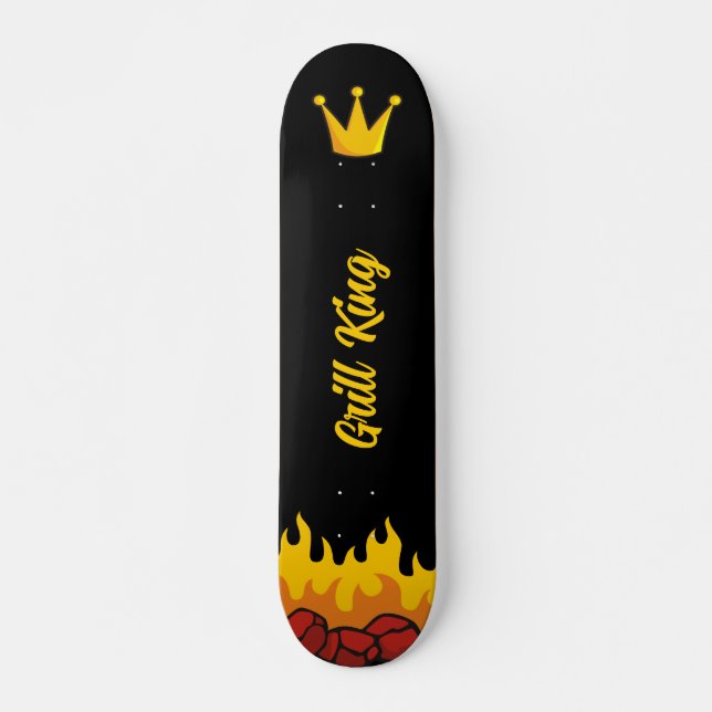 Skateboard Grill King Crown (Anverso )