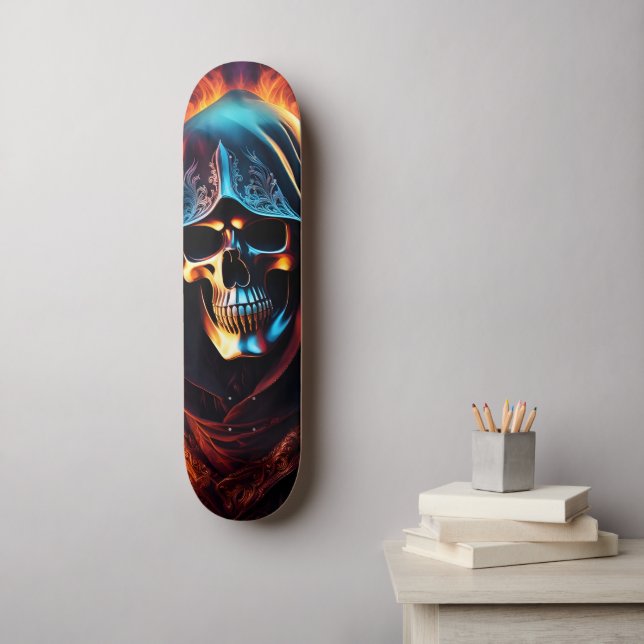 Skateboard Grim Reaper (Arte de la pared)