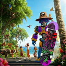 Groovy Colorful Resumen