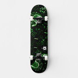 Skateboard Groovy Green