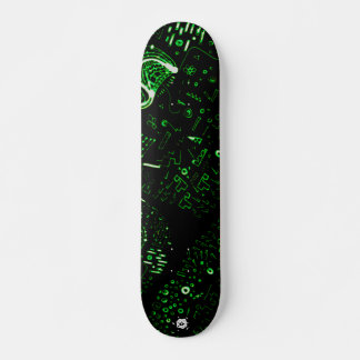 Skateboard Groovy Green