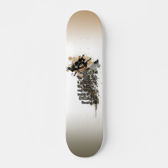 Skateboard Grunge cristiano (Anverso )