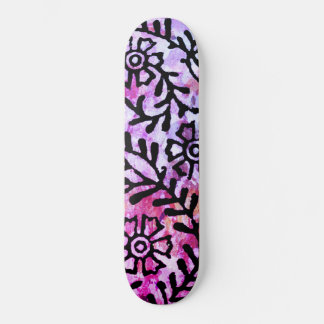 Skateboard Grunge Sassy Pink Morple Sketch
