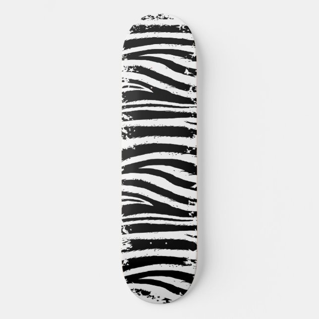 Skateboard Grunge Zebra (Anverso)