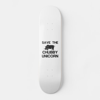 SKATEBOARD GUARDAR EL CHUBBY UNICORN RHINO