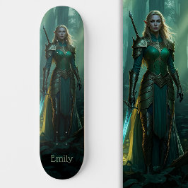 Skateboard Guardian Elf of the Enchanted Realm