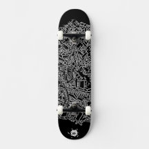 Guay Black White Resumen Arte Digital