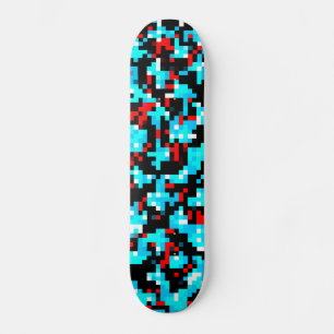 Skateboard Guay de patrones multicolor