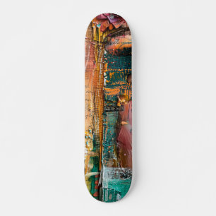 Skateboard Guay Funky Abstract Art
