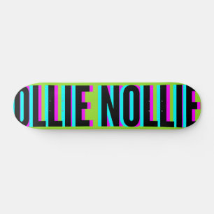 Skateboard Guay Glitch Light Green Ollie Nollie