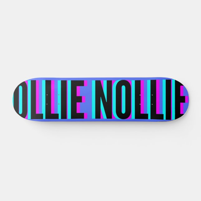 Skateboard Guay Glitch Royal Blue Ollie Nollie (Horz)