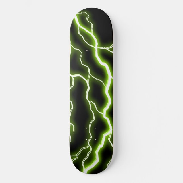 Skateboard Guay Green Electric (Anverso)