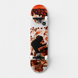 Skateboard Guay Naranja Black