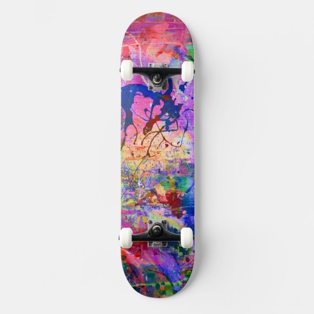 Skateboard Guay pintado (Anverso)