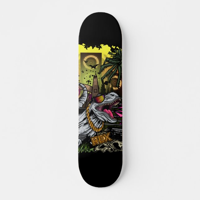 SKATEBOARD GUAY REX (Anverso )