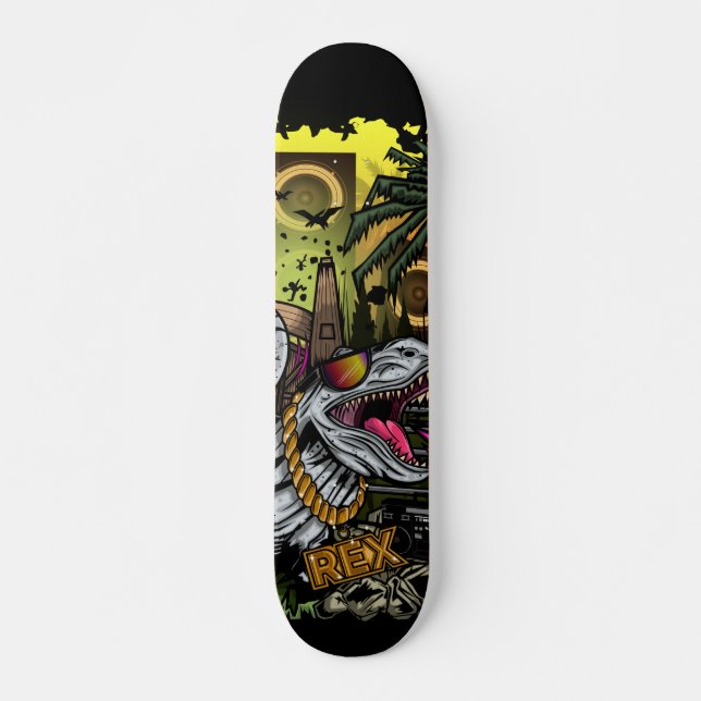 SKATEBOARD GUAY REX (Anverso )