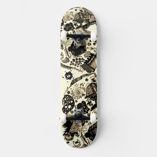 Skateboard Guay Sepia Black (Anverso)