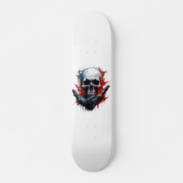 Skateboard Guay Skull Gothic