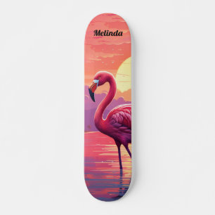 Skateboard Guay Tropical Flamingo