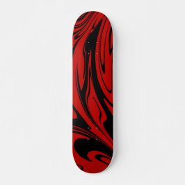 Skateboard Guay Wave Red Black