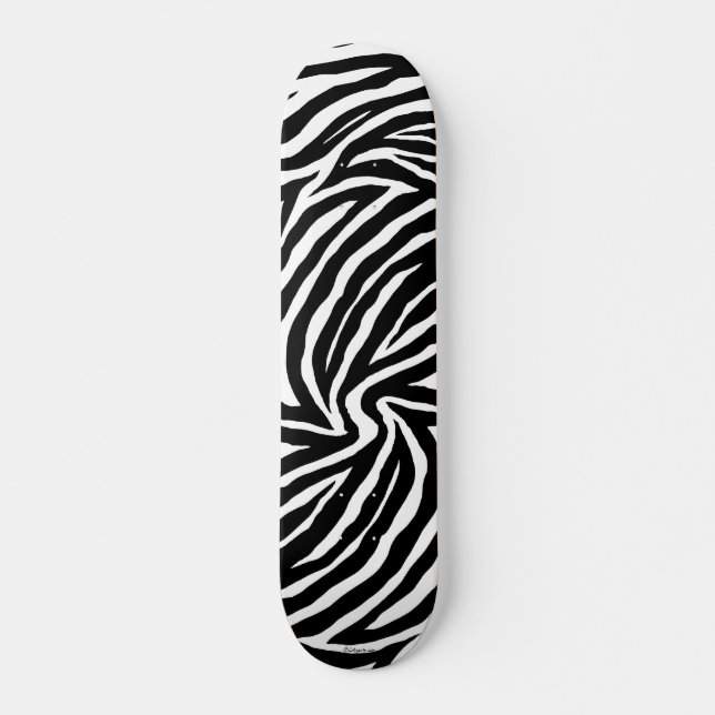 Skateboard Guay Zebra Stripes (Anverso )