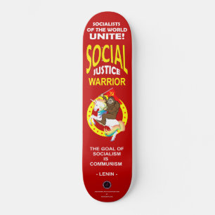 Skateboard Guerrero de justicia social