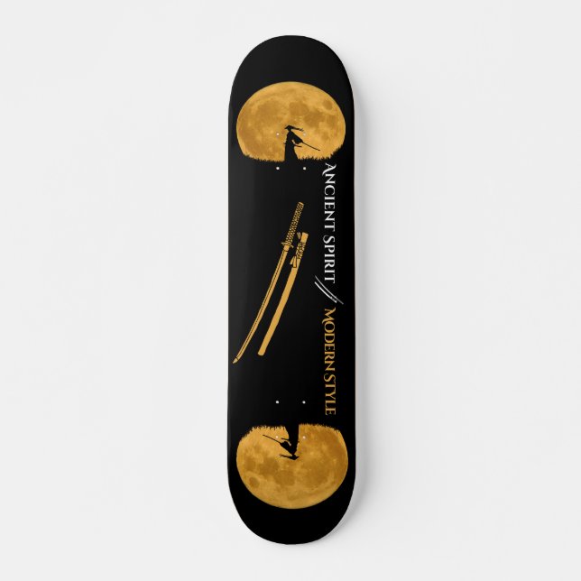 Skateboard Guerrero Samurái (Anverso )