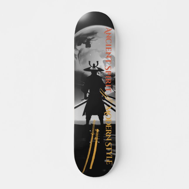 Skateboard Guerrero Samurái (Anverso )