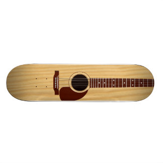 Skateboard Guitarra acústica