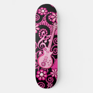 Skateboard Guitarra de Girlie
