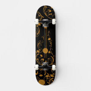 Skateboard Guitarra De Madera Desplazada
