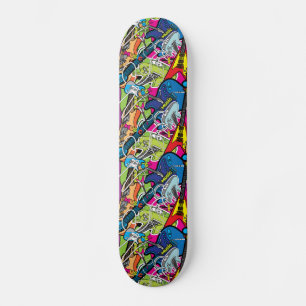 Skateboard Guitarra eléctrica funky