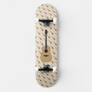 Skateboard Guitarra encantadora