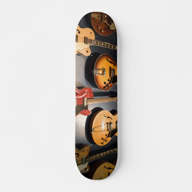 Skateboard Guitarras del vintage (Anverso )