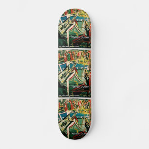 SKATEBOARD GUITARRISTA ABSTRACTO I