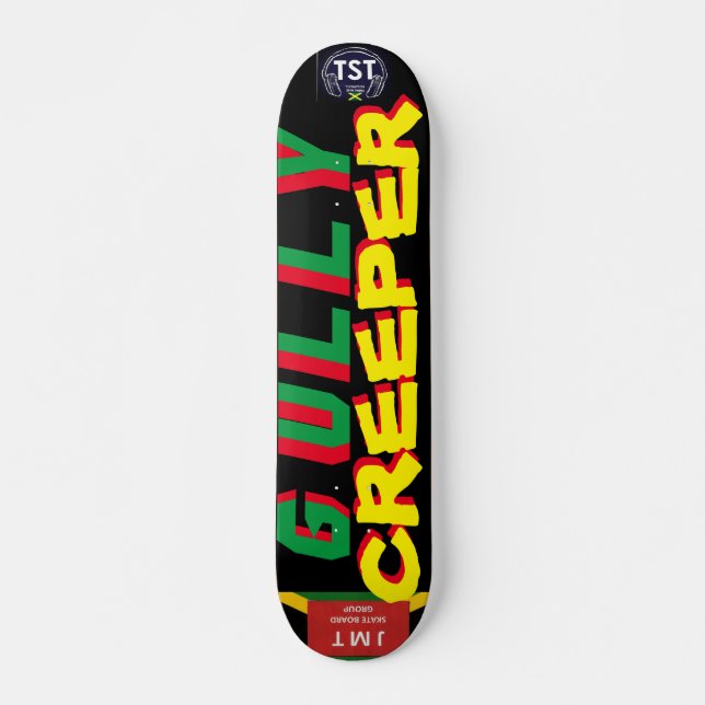 Skateboard GULLY CREEPER JMT JAMAICA 7 cubierta para skateboa (Anverso )