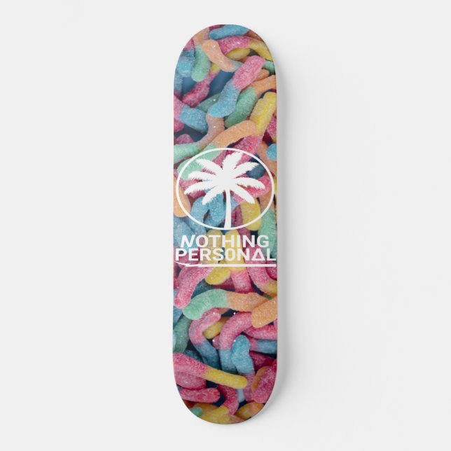 Skateboard Gummy Worms nada personal (Anverso)