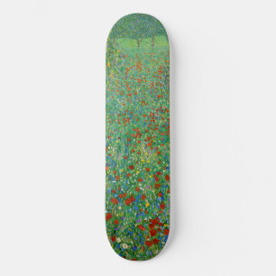 Skateboard Gustav Klimt - Campo de amapola