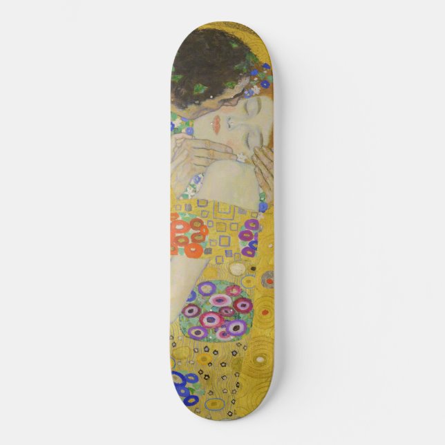 Skateboard Gustav Klimt - El beso (Anverso)