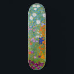 Skateboard Gustav Klimt - Jardín de flores<br><div class="desc">Jardín de flores - Gustav Klimt en 1905-1907</div>